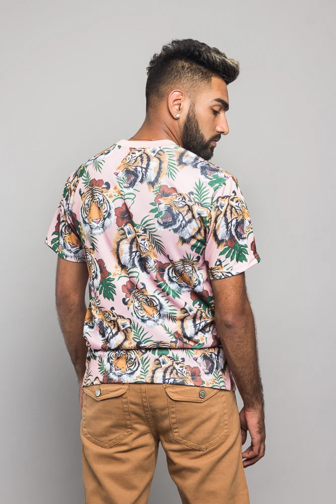 3D Savage Tiger Print T-Shirt - Image 20