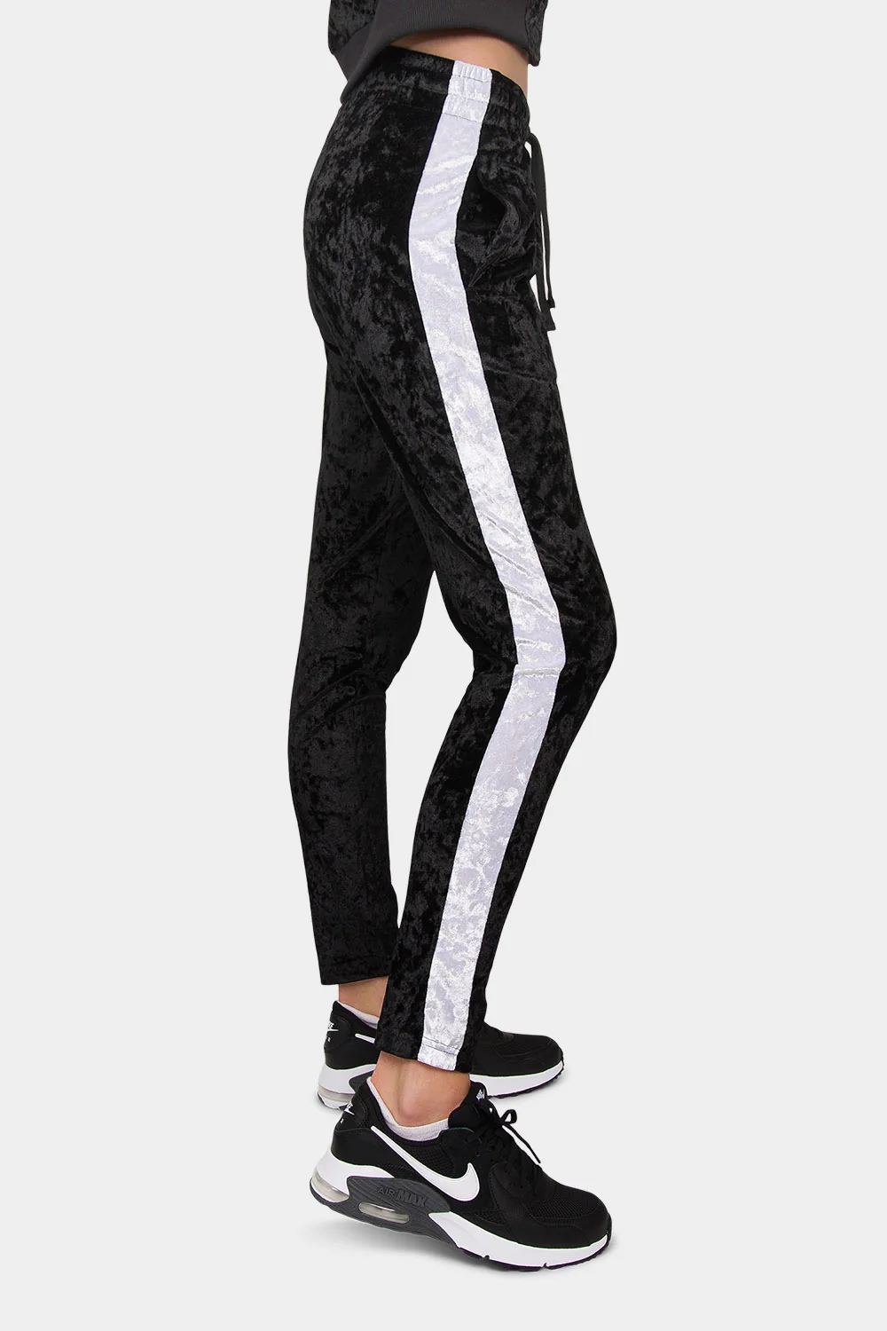 Accented Velour Velvet Track Suit - Image 7