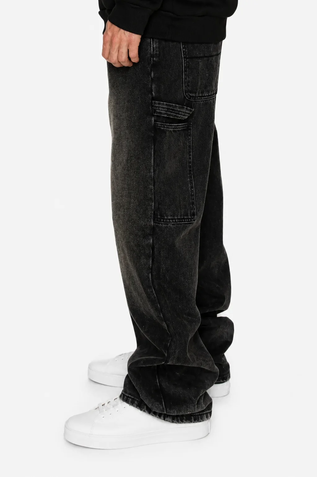 Baggy Fit Carpenter Denim Jeans - Image 7