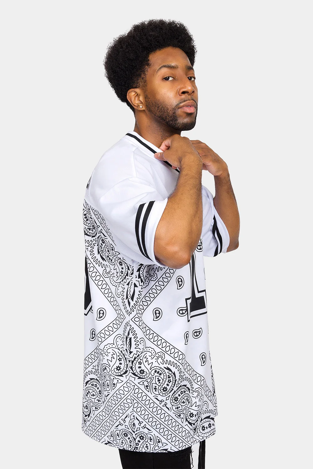 Bandana Paisley 13 Football Jersey - Image 9