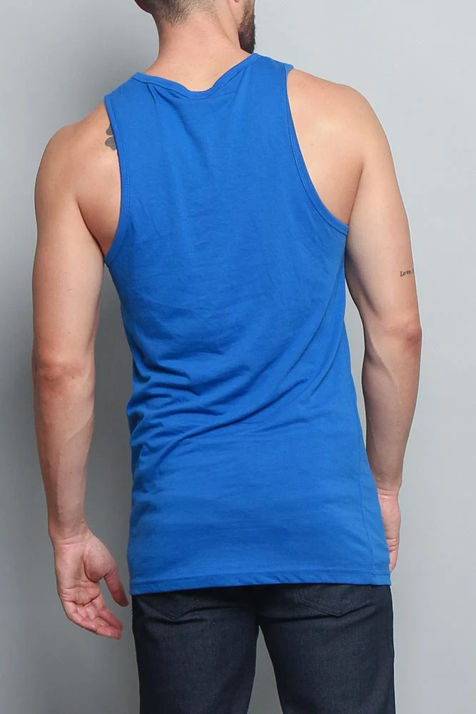 Basic Essential Straight Hem Long Length Tank Top (New Colorways) - Image 23