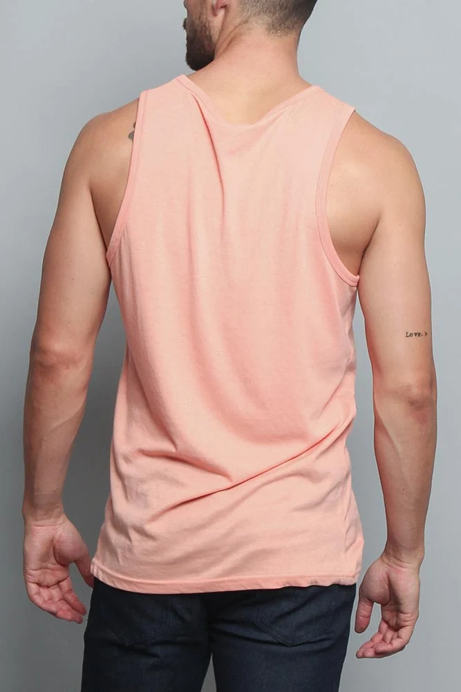 Basic Essential Straight Hem Long Length Tank Top (New Colorways) - Image 8