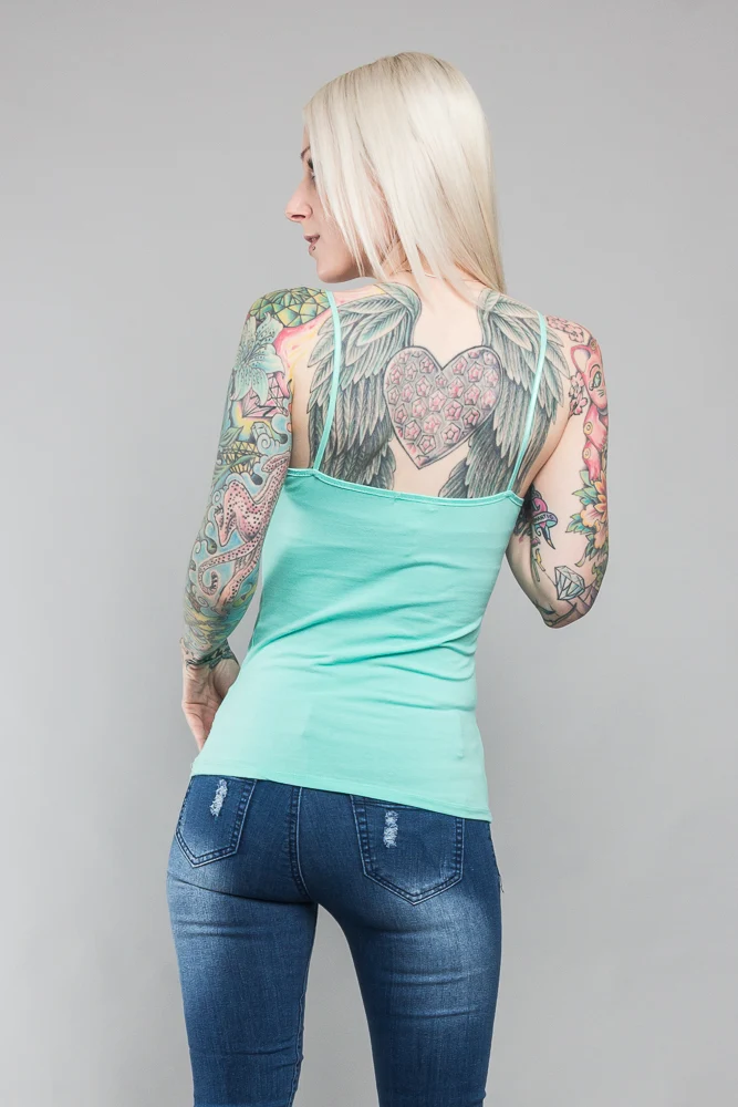 Basic Short Cami Top - Image 55