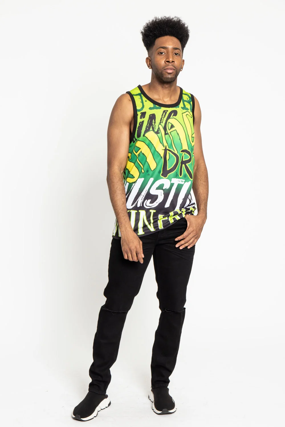 Big Graffiti Tank Top - Image 13