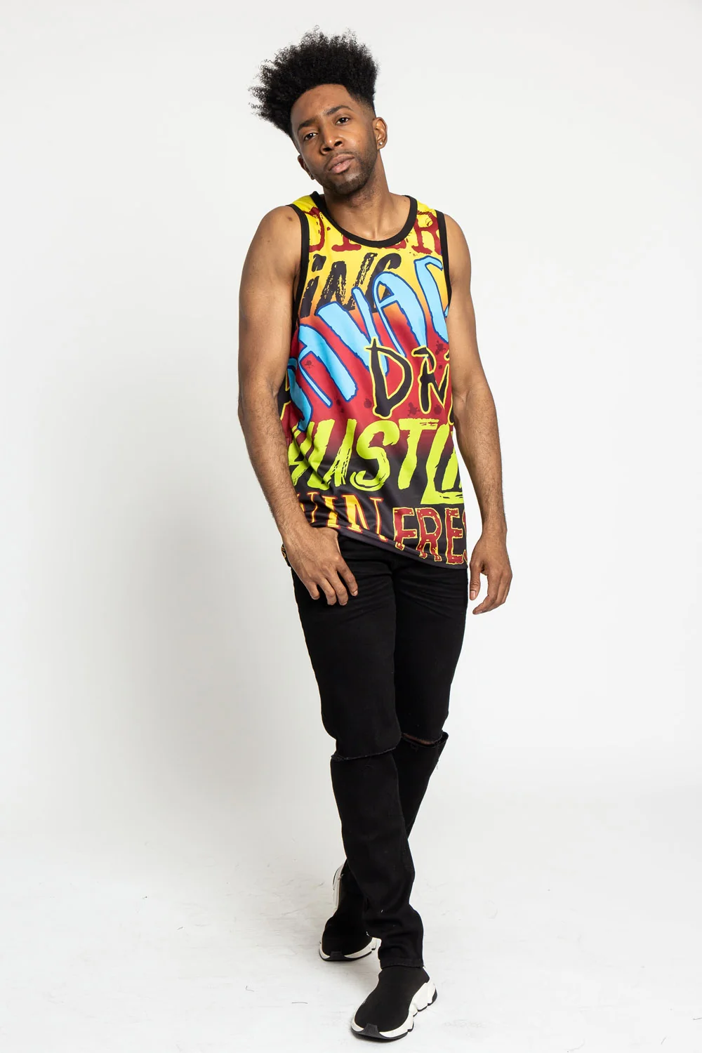 Big Graffiti Tank Top - Image 19