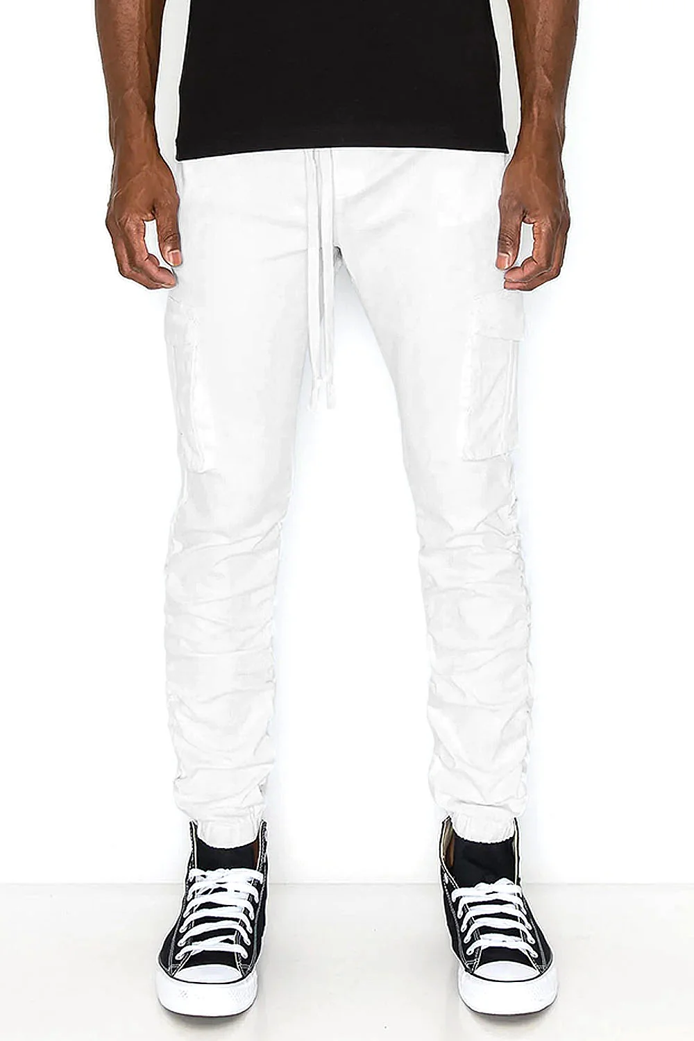 Bungee Scrunched Cargo Joggers - Image 6