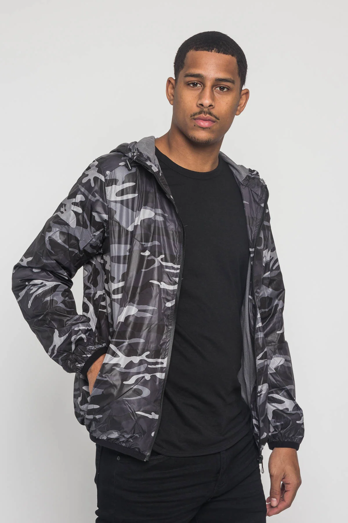 Camo Windbreaker Jacket - Image 11