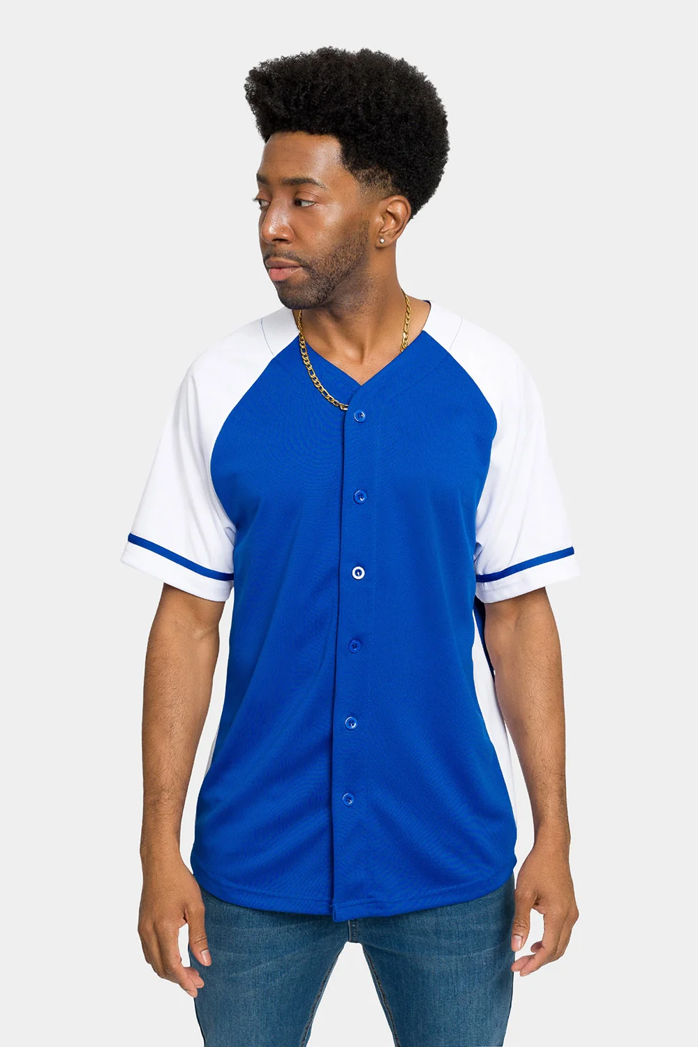 Colorblock Raglan Baseball Jersey - Image 20