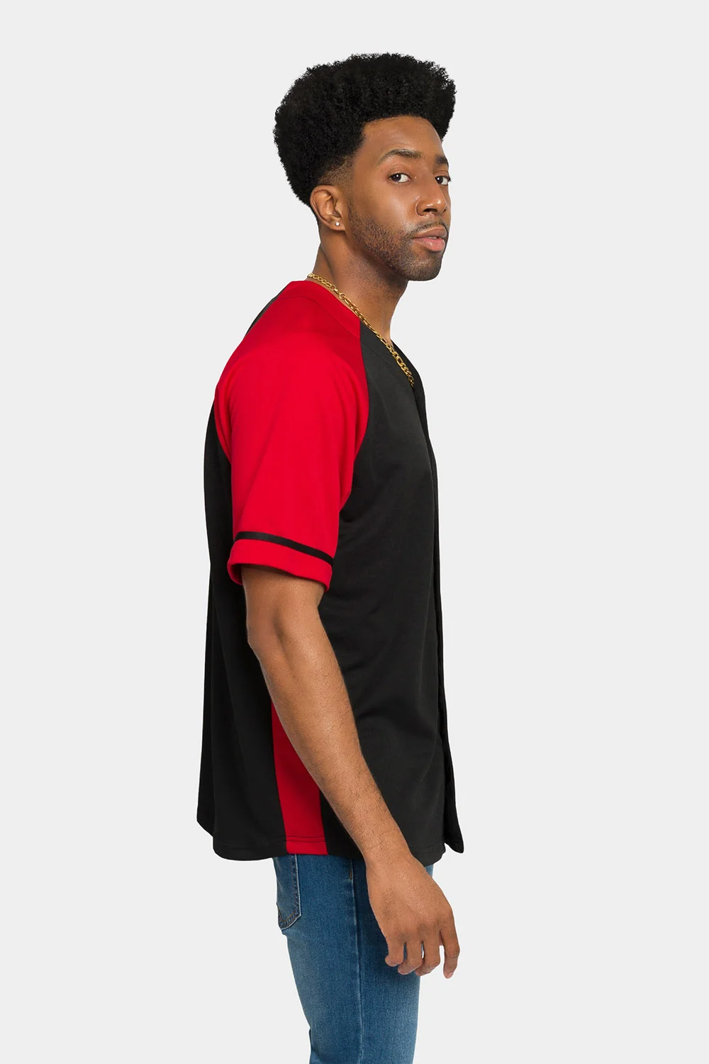 Colorblock Raglan Baseball Jersey - Image 5