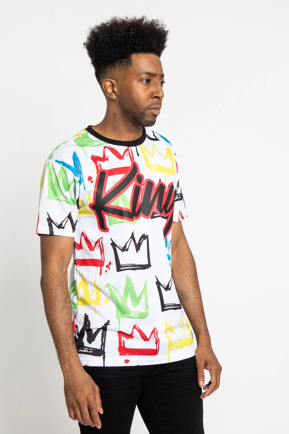 Crown Graffiti T-Shirt - Image 10