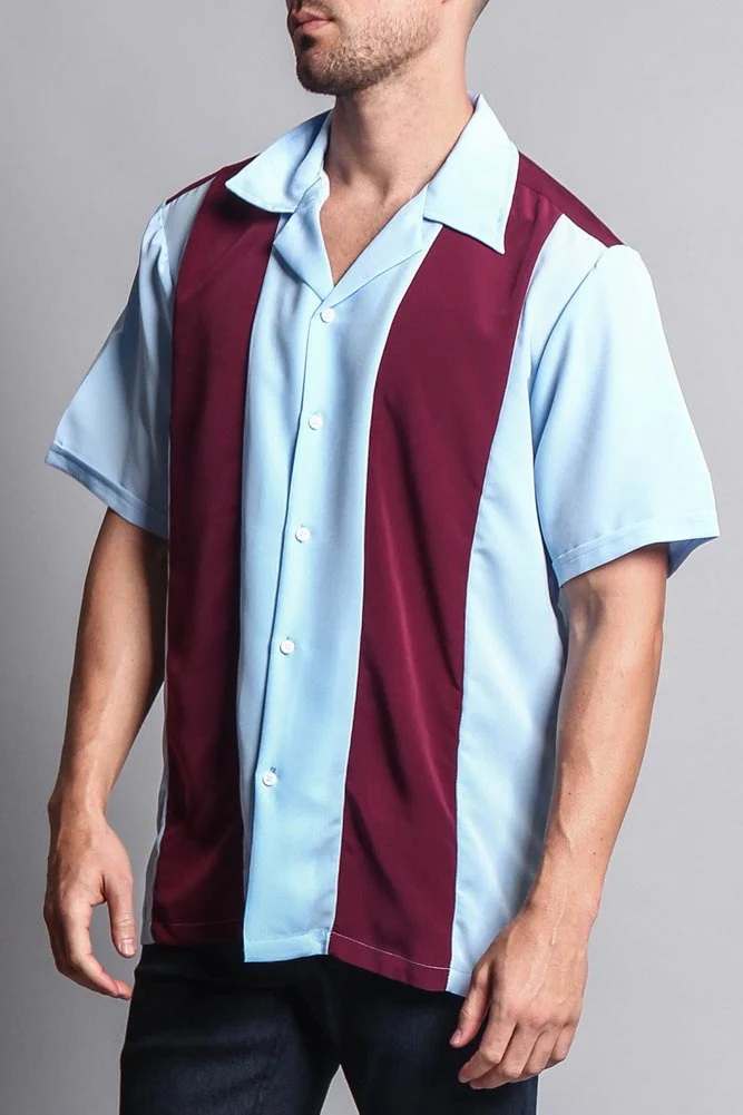 CS Striped Bowling Shirt - Image 12