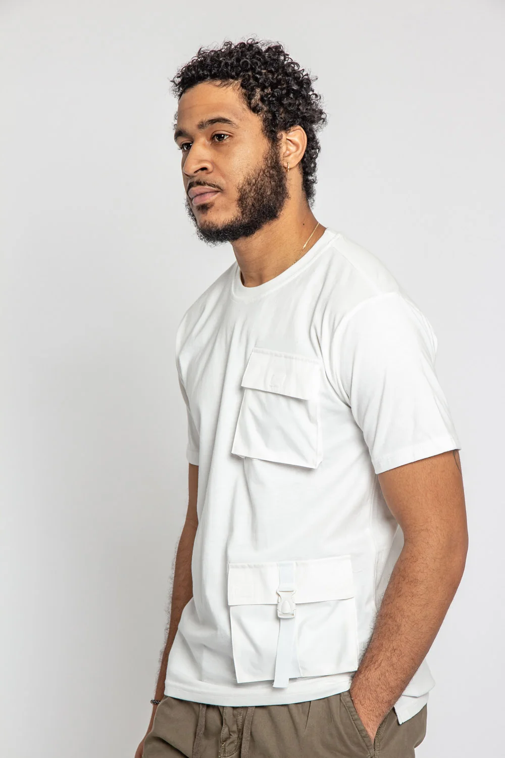 Double Pocket Utility T-Shirt - Image 8