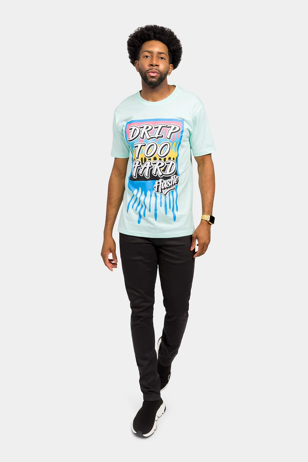 Drip Too Hard Graphic T-Shirt - Image 16