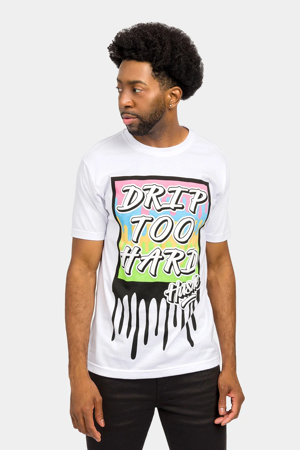 Drip Too Hard Graphic T-Shirt - Image 2