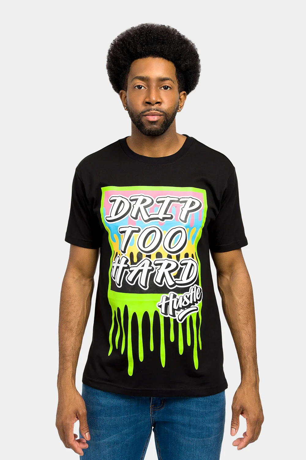 Drip Too Hard Graphic T-Shirt - Image 7