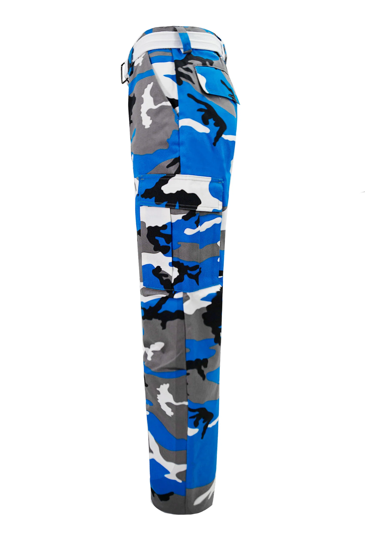 Essential Canvas Cargo Pants with Belt (New Colorway) - Image 3