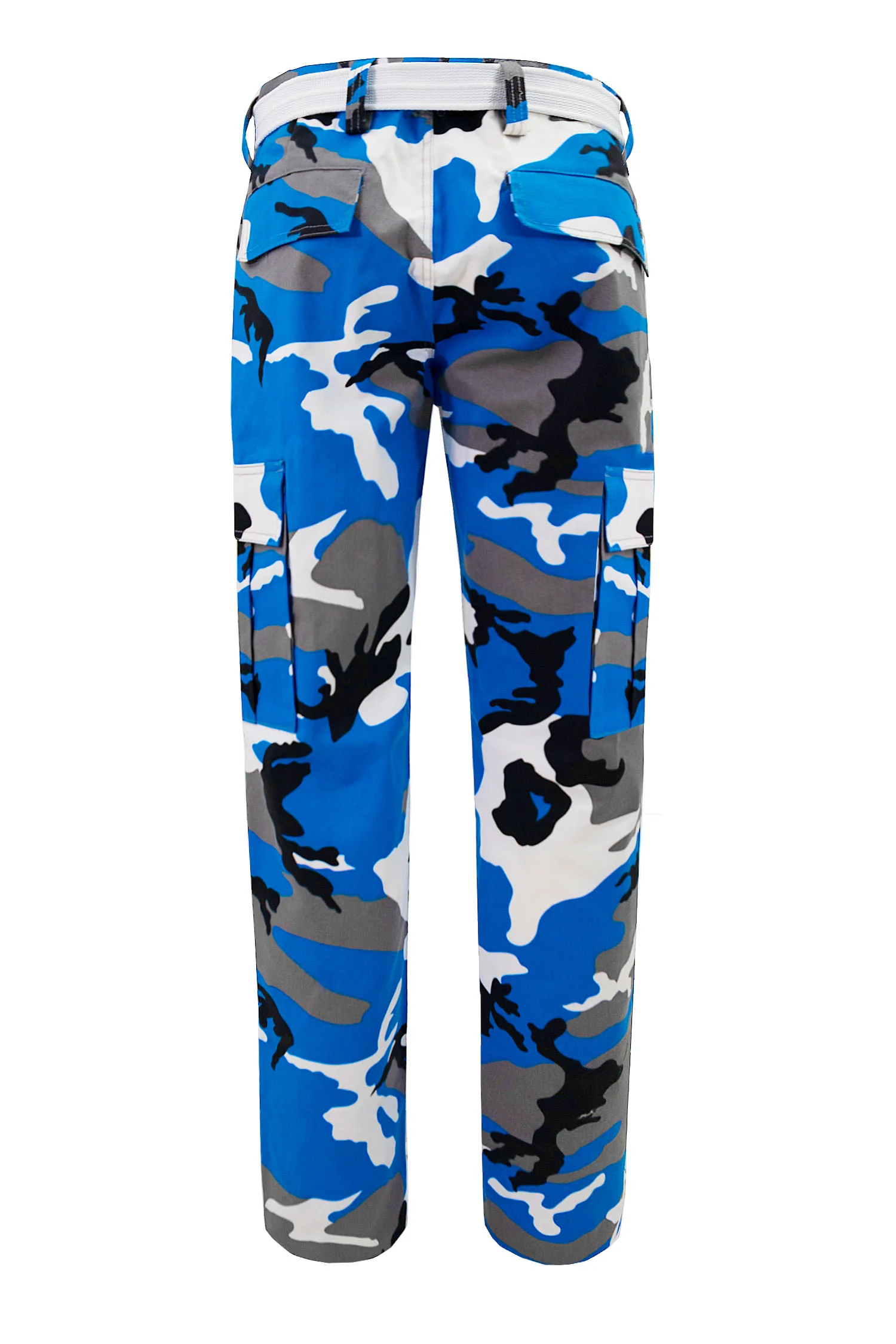 Essential Canvas Cargo Pants with Belt (New Colorway) - Image 4