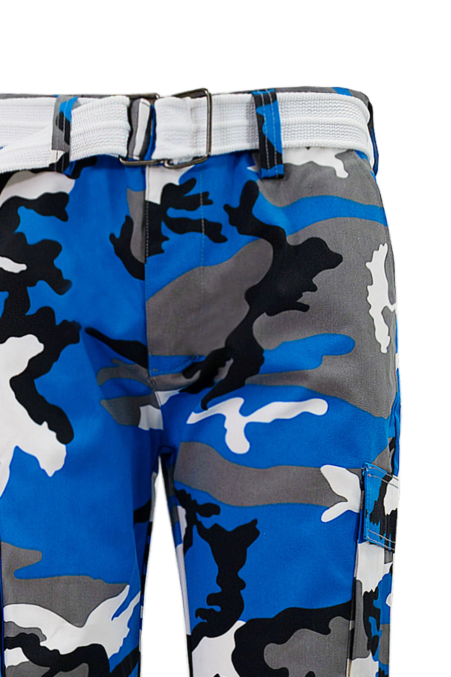 Essential Canvas Cargo Pants with Belt (New Colorway) - Image 5