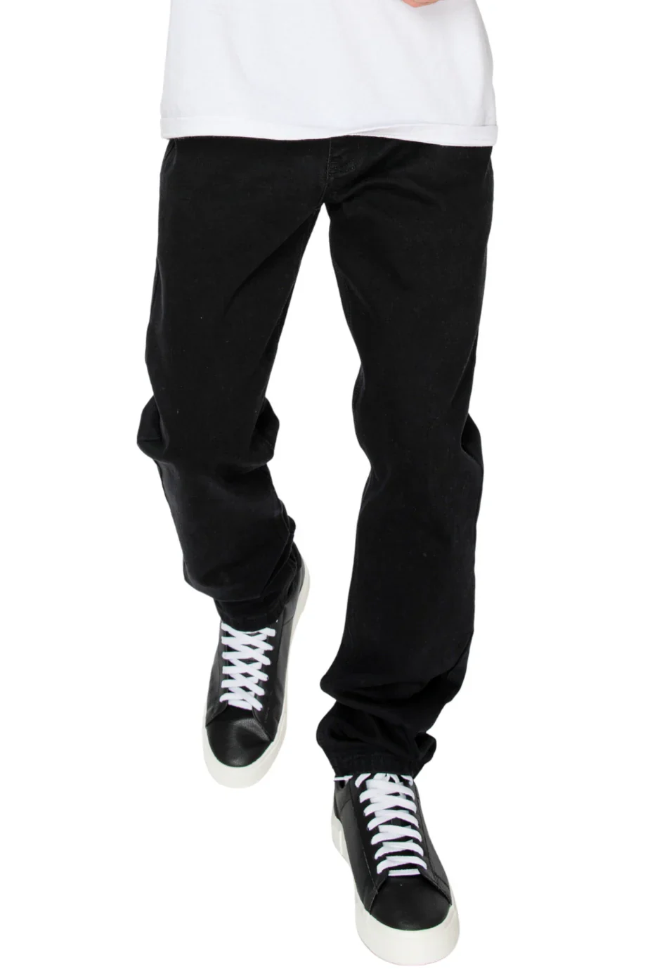 Essential Denim Slim Straight Jeans - Image 2