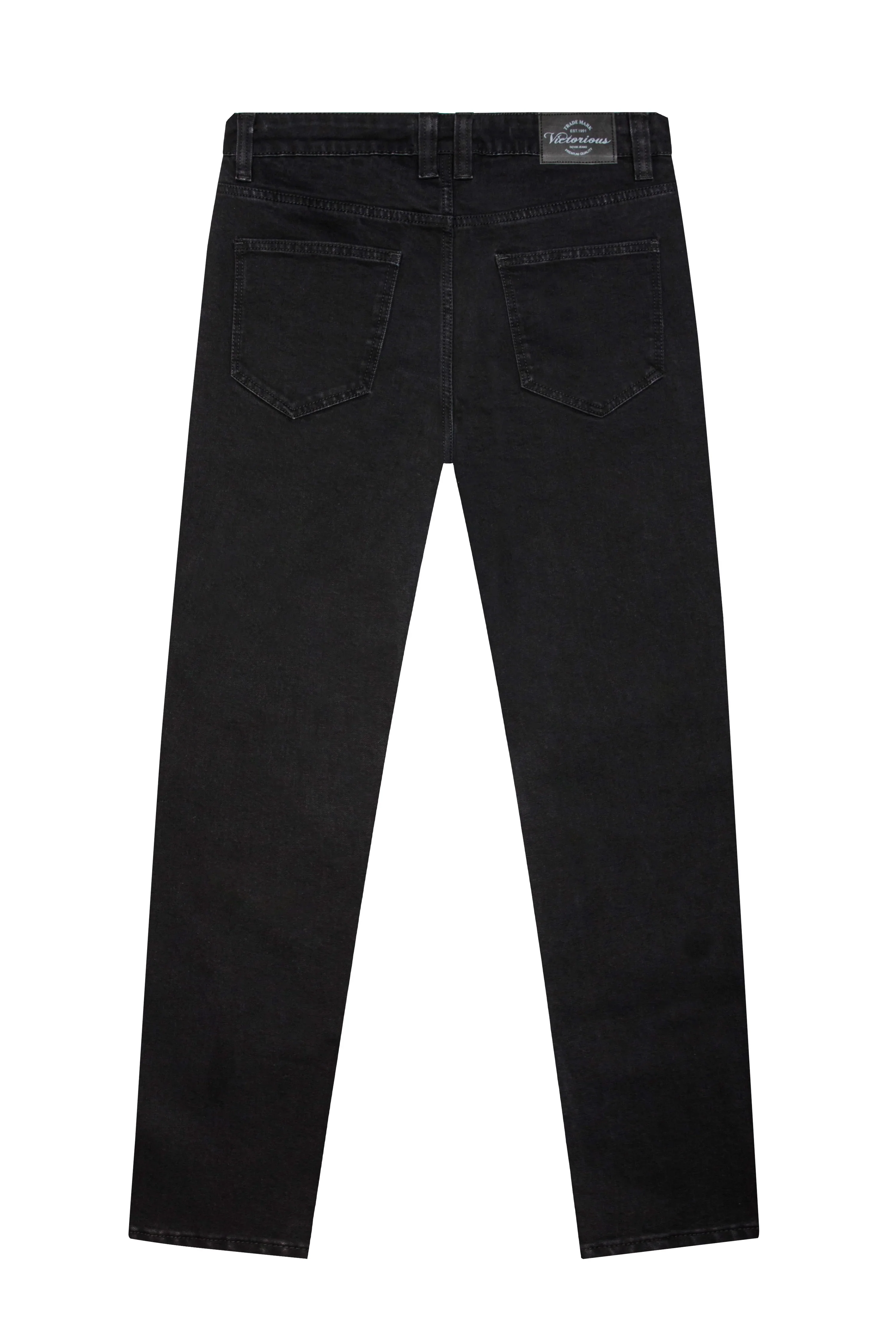 Essential Denim Slim Straight Jeans - Image 6