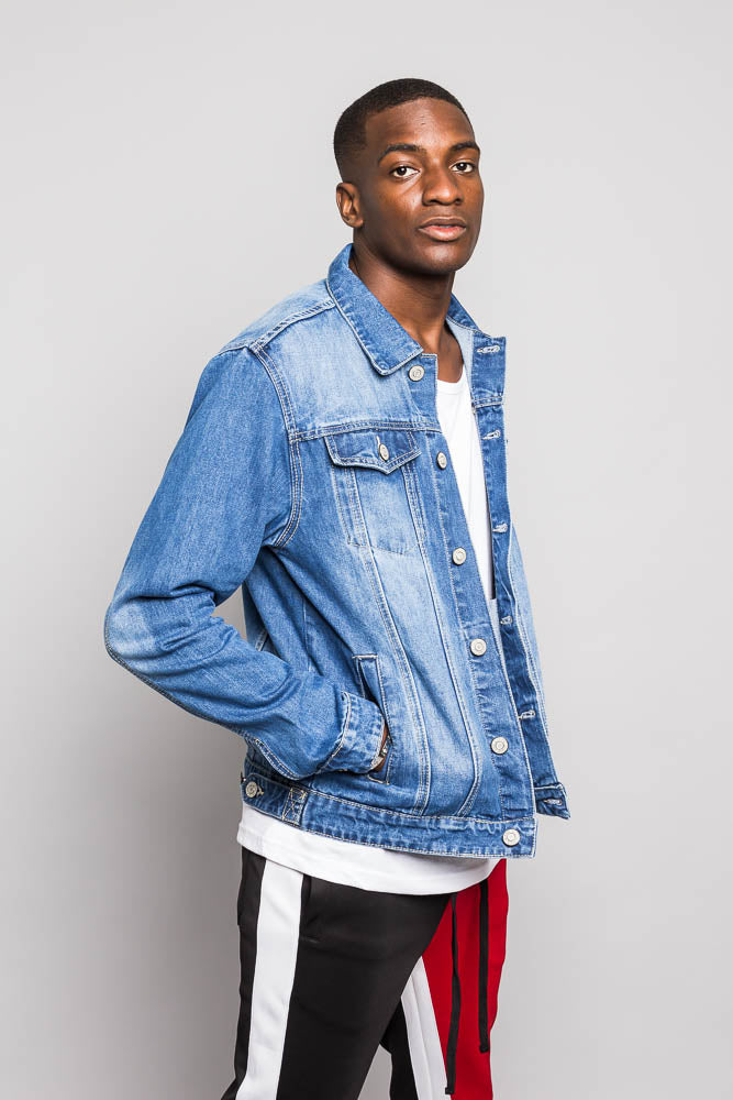 Essential Denim Trucker Jacket - Image 4