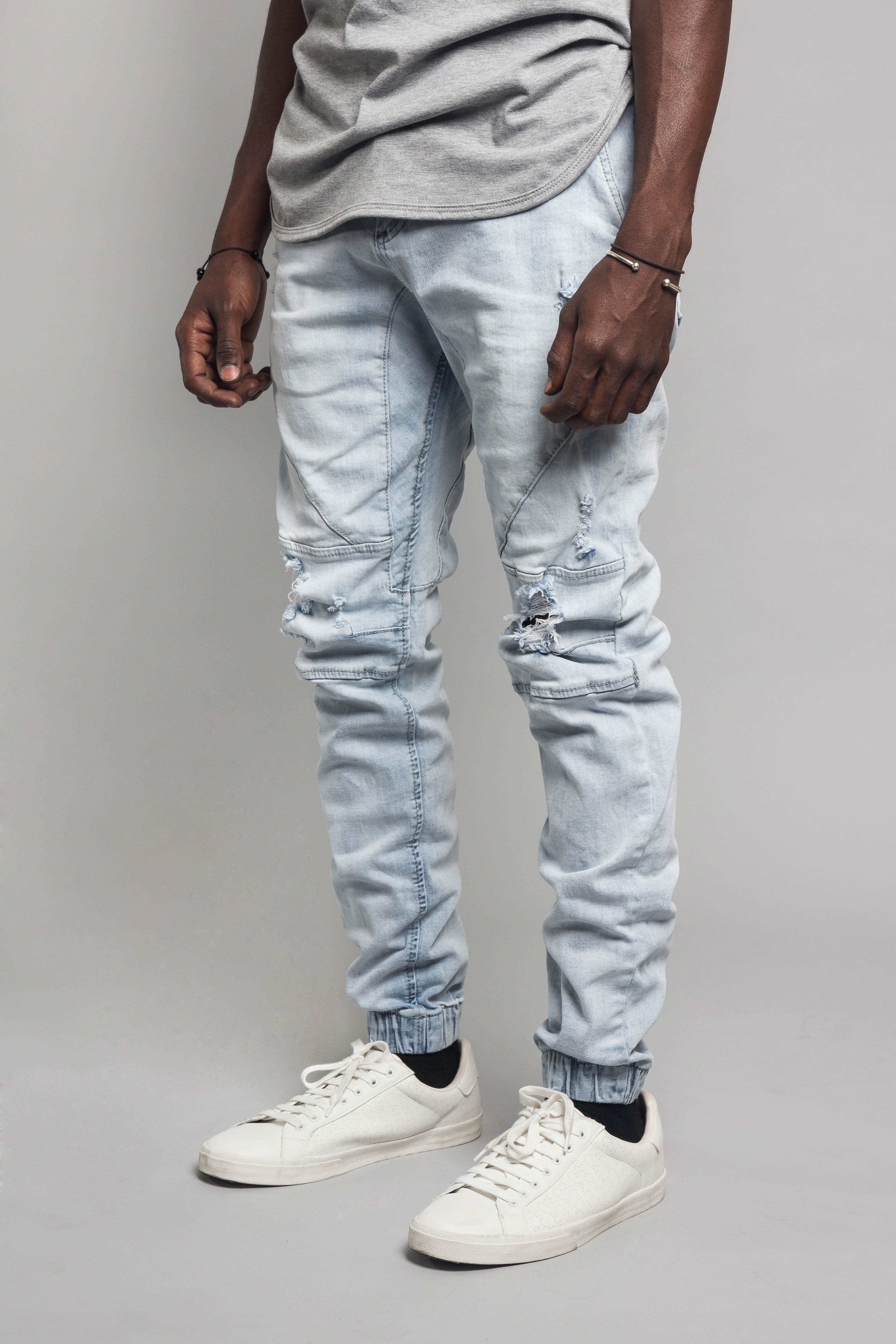 Essential Distressed Joggers - Image 2
