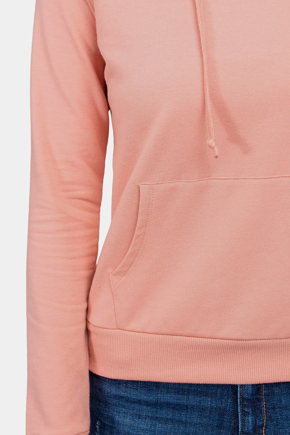 Essential French Terry Long Sleeve Hoodie - Image 14