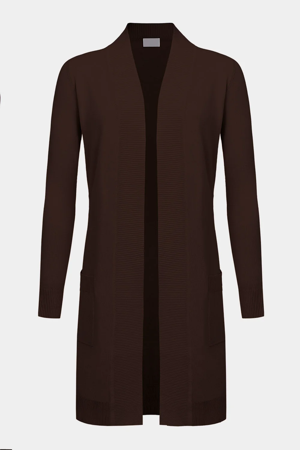 Essential Long Sleeve Knit Duster Cardigan - Image 8