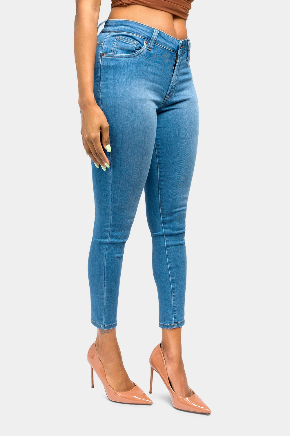 Essential Mid Rise Skinny Jeans - Image 14