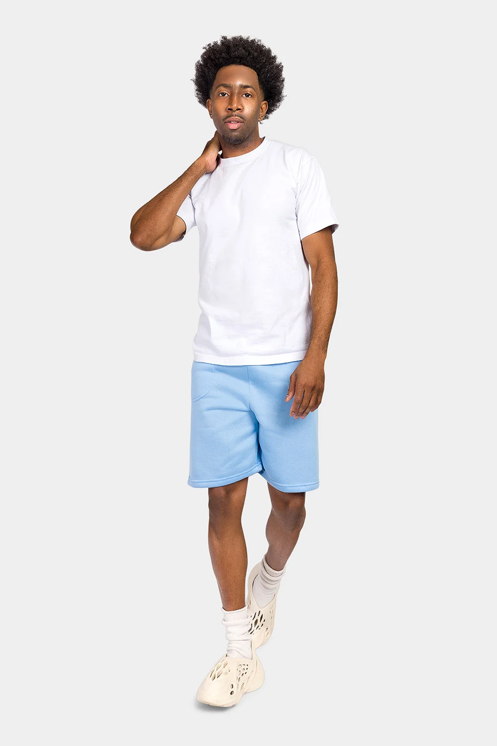 Essential Solid Fleece Shorts - Image 30