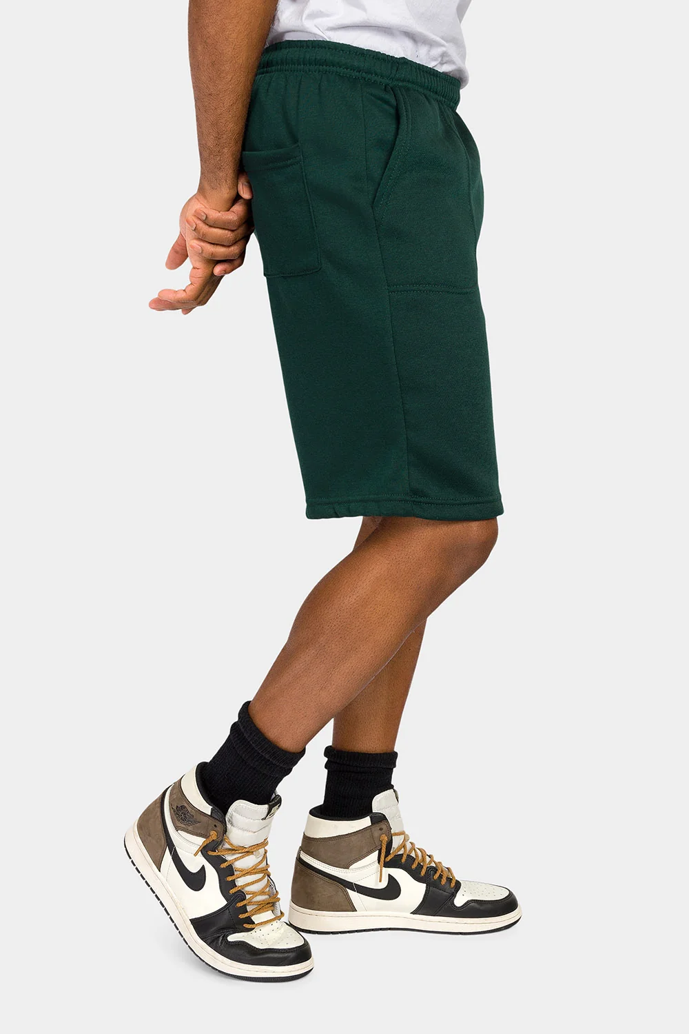Essential Solid Fleece Shorts - Image 64
