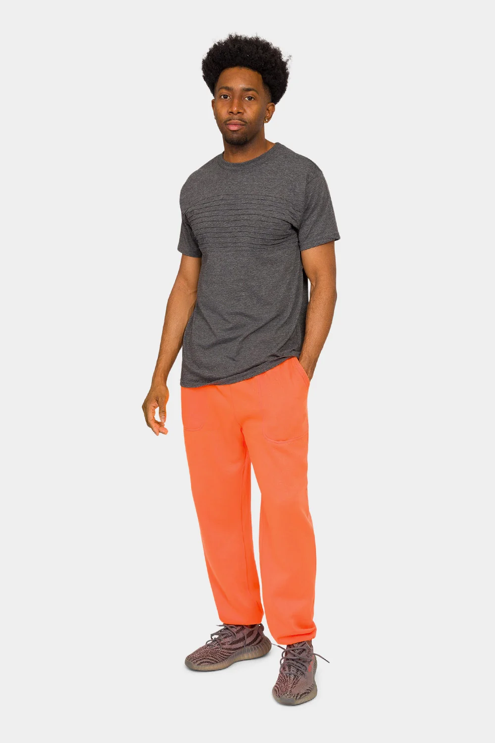 Essential Solid Lightweight Fleece Sweatpants - Image 10