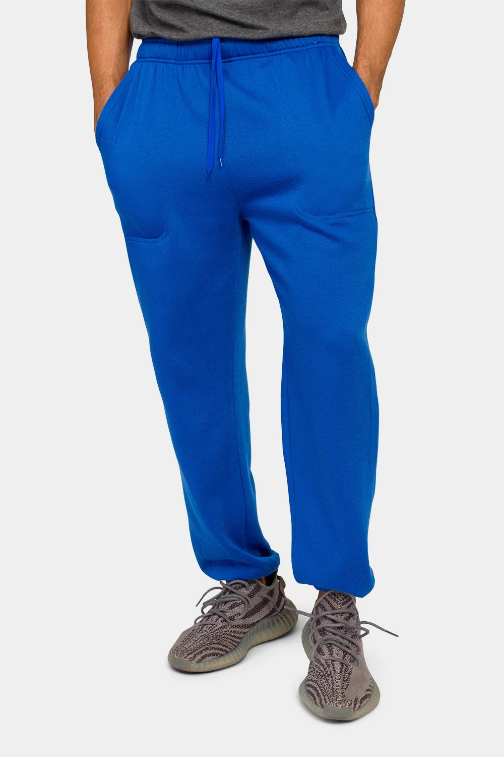 Essential Solid Lightweight Fleece Sweatpants - Image 21