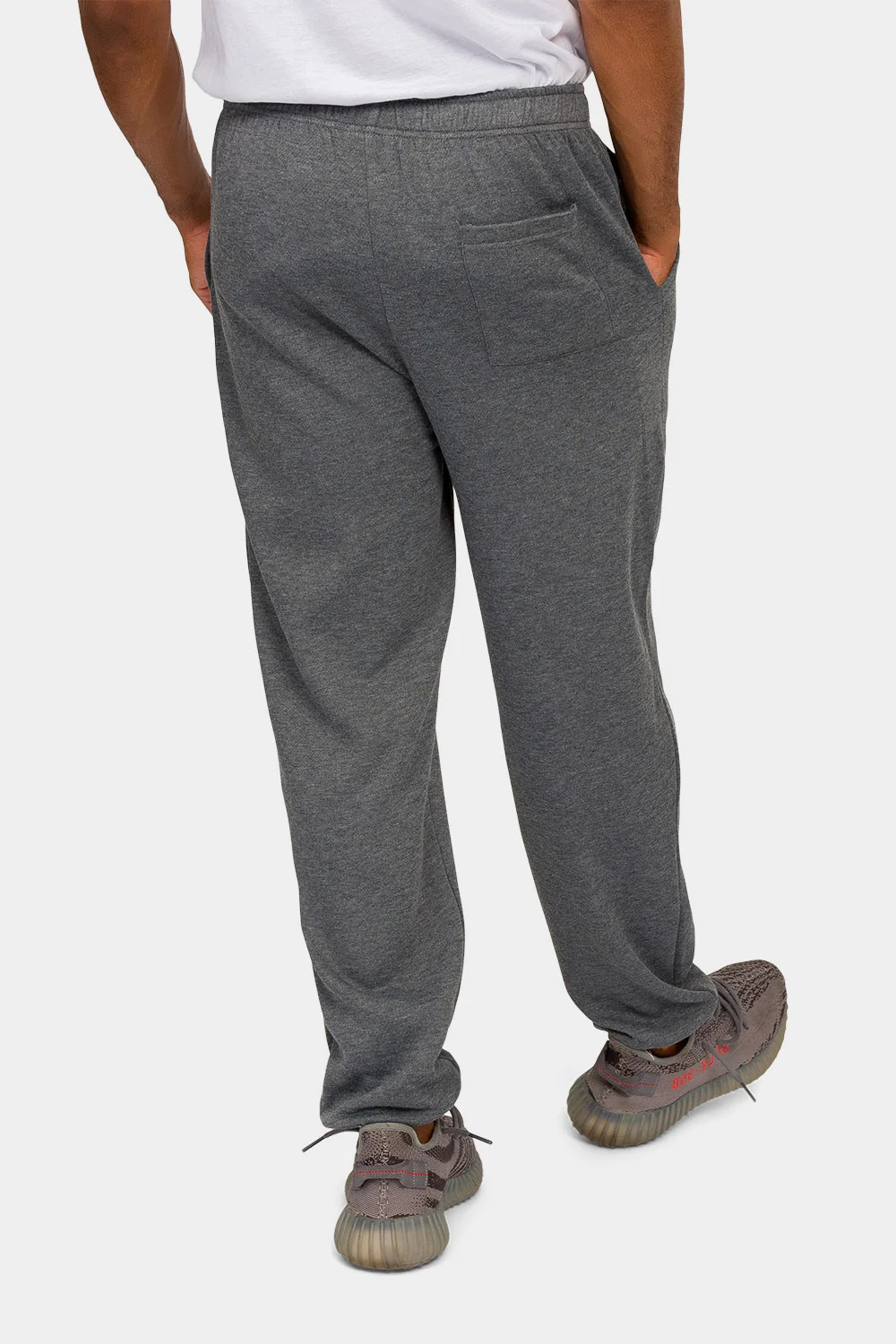 Essential Solid Lightweight Fleece Sweatpants - Image 23
