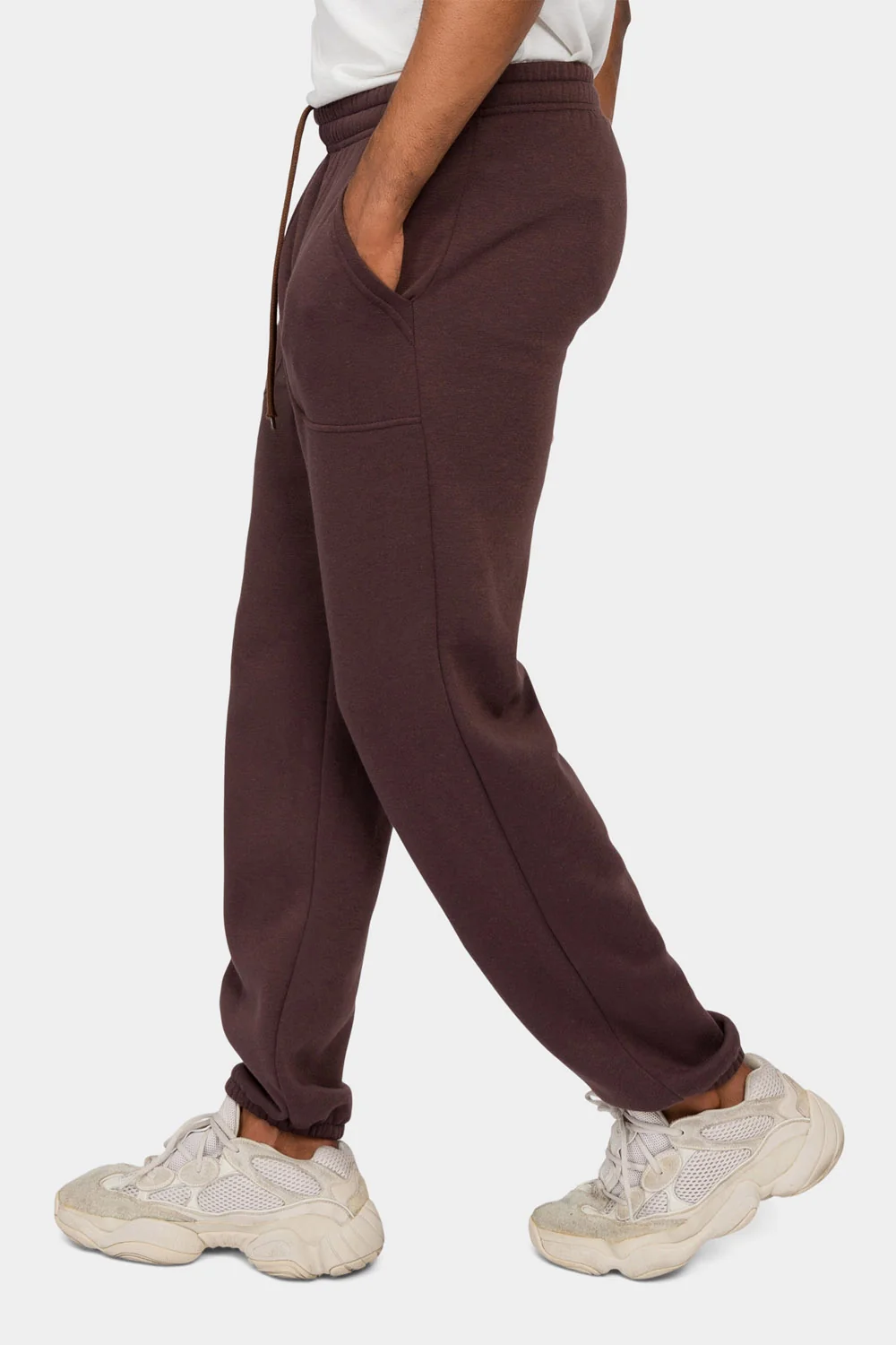 Essential Solid Medium Weight Fleece Sweatpants - Image 38