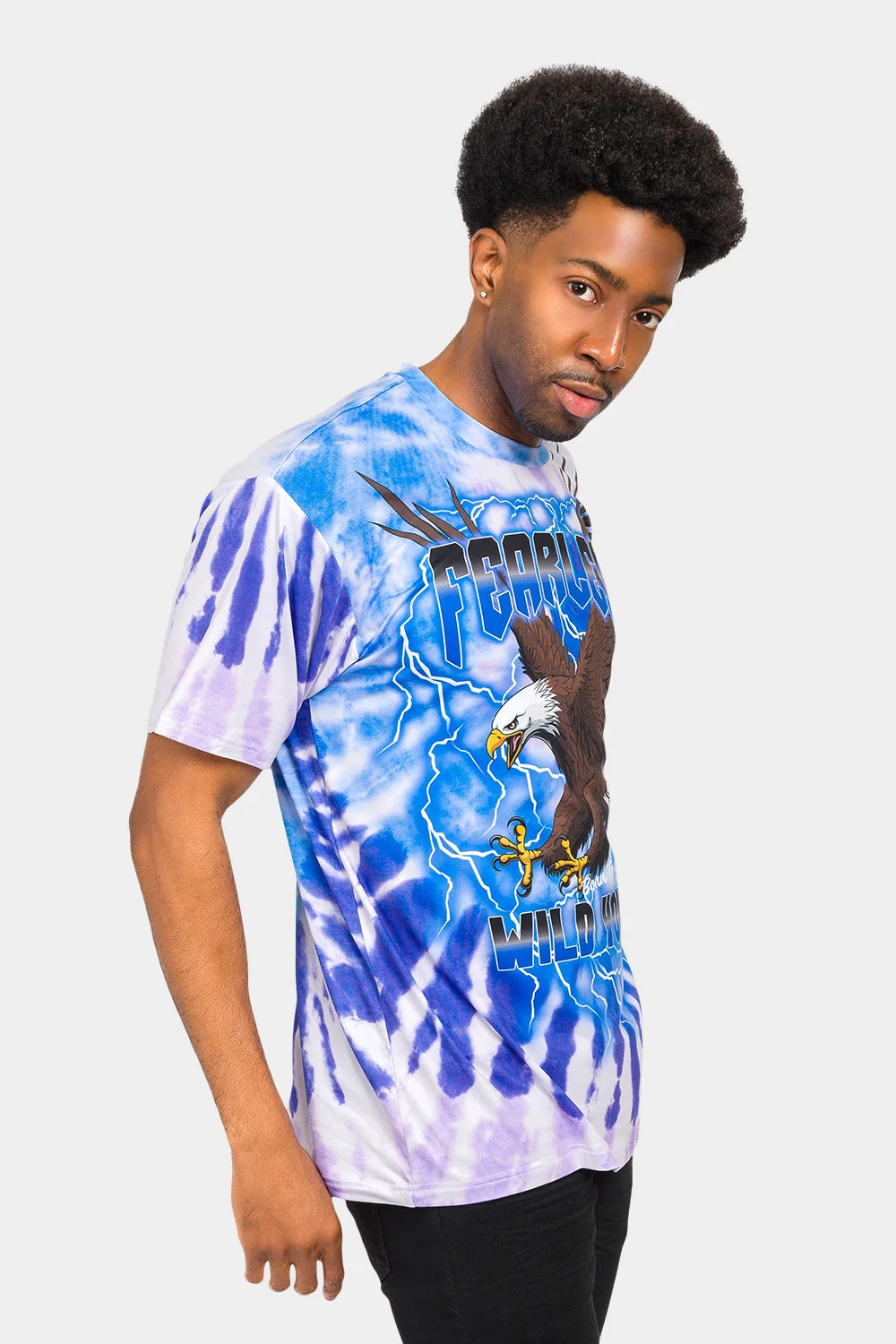Fearless Wild Youth Tie Dye T-Shirt - Image 4