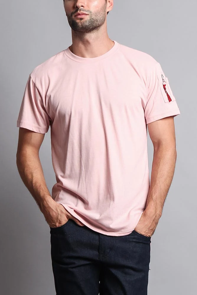 Flight MA-1 Long Length Curved Hem T-Shirt - Image 40