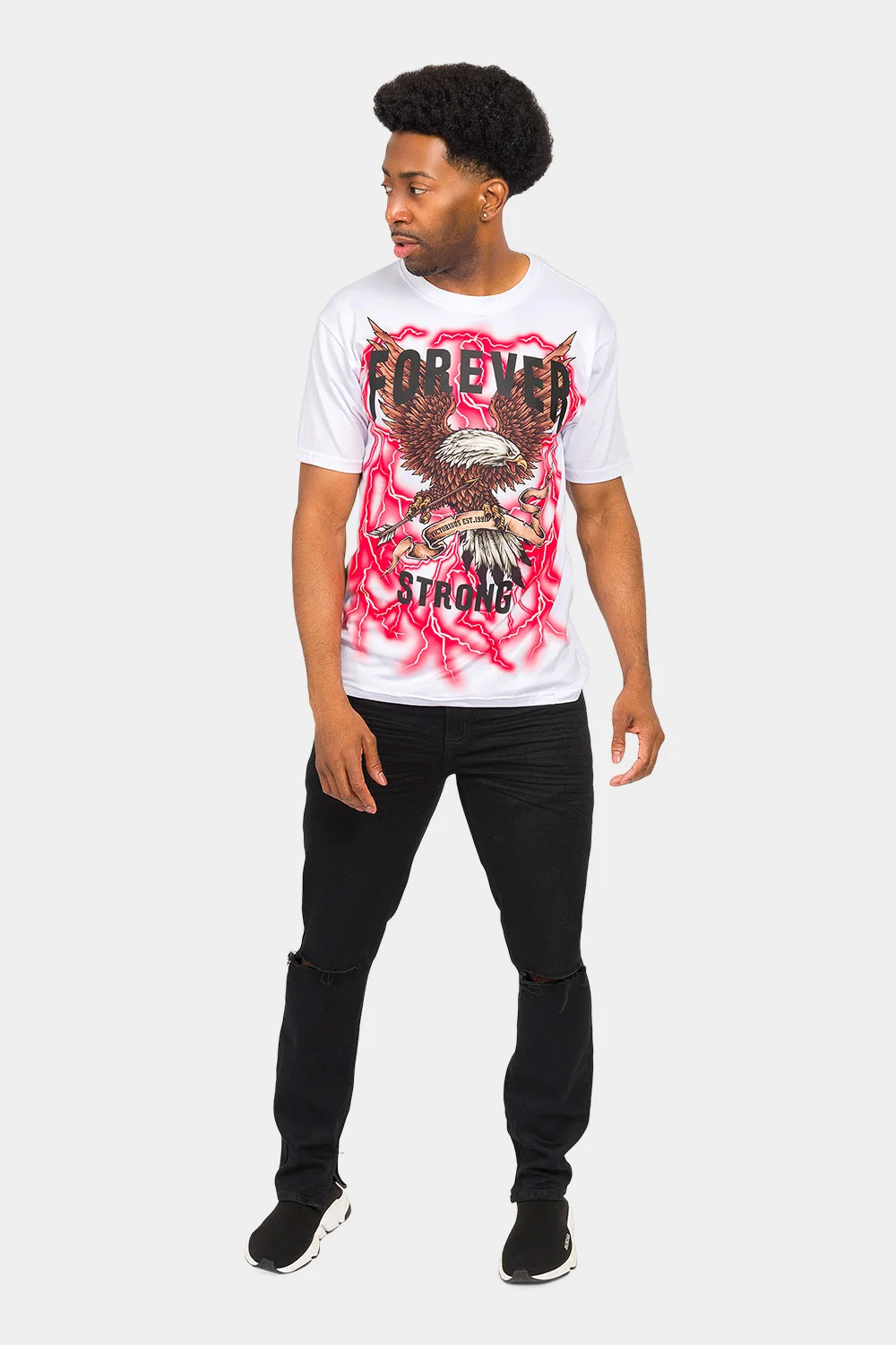 Forever Strong Eagle T-Shirt - Image 6