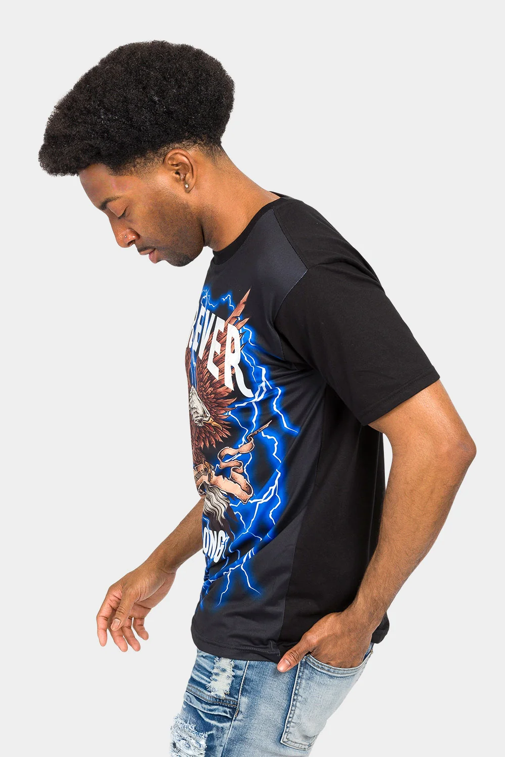 Forever Strong Eagle T-Shirt - Image 7