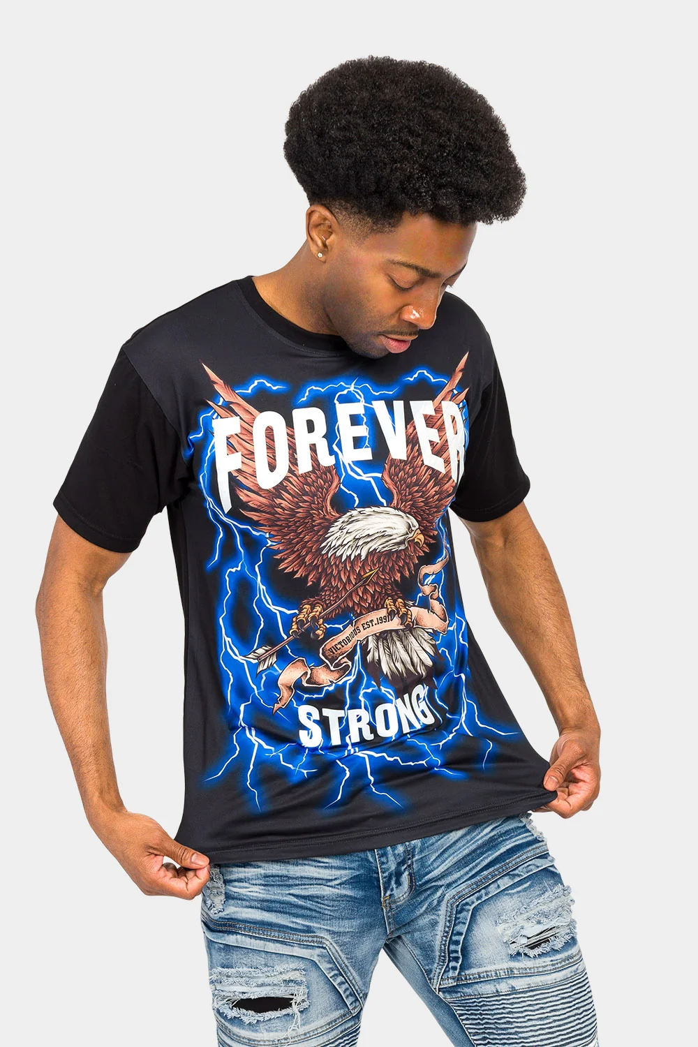 Forever Strong Eagle T-Shirt - Image 9