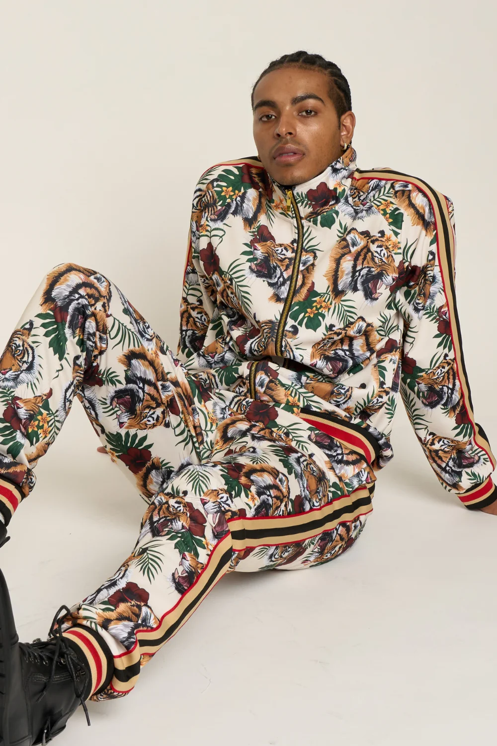 G Striped Tiger Track Suit Set - Image 14