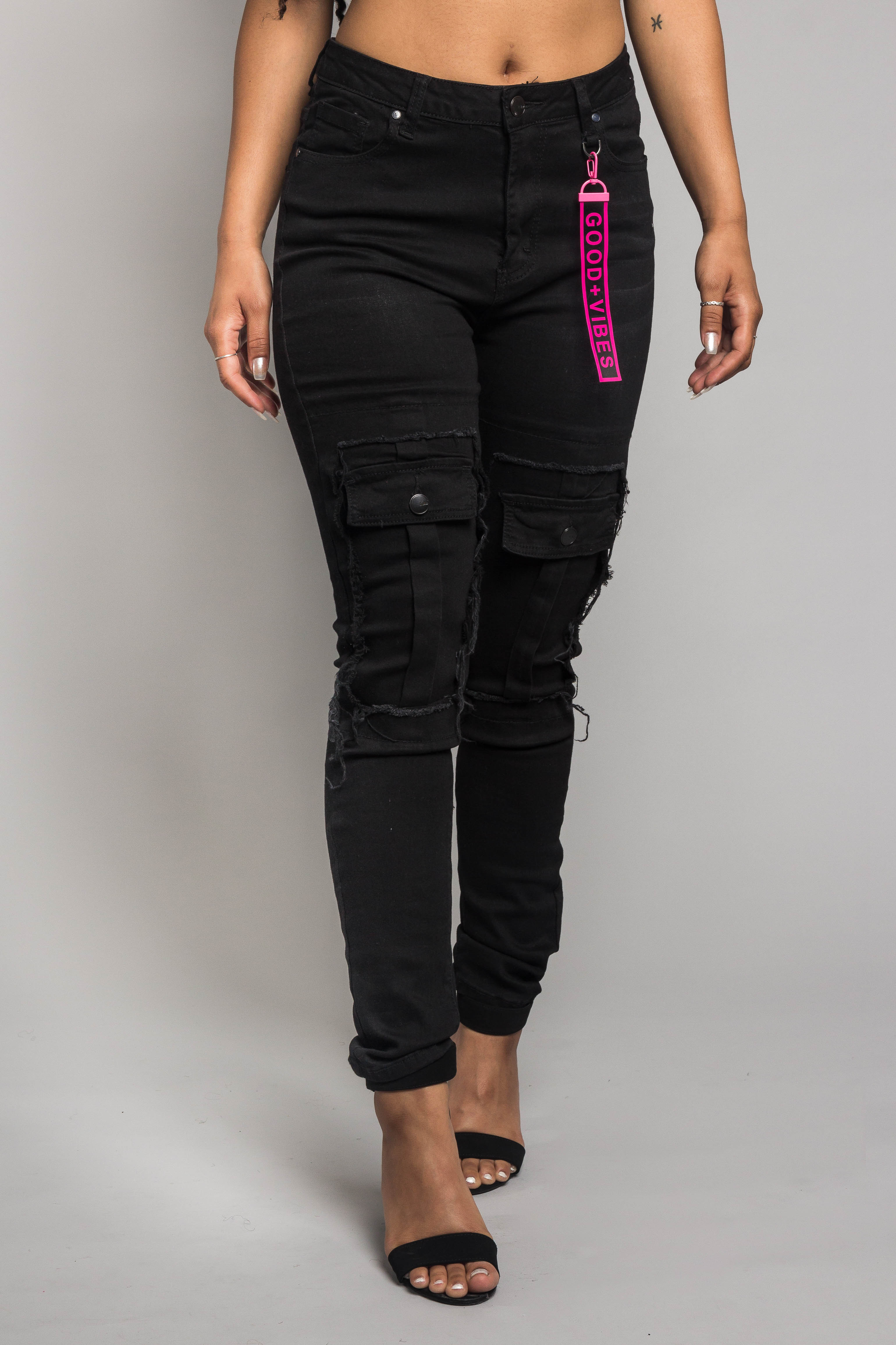 Good Vibes Cargo Illusion Pant - Image 7