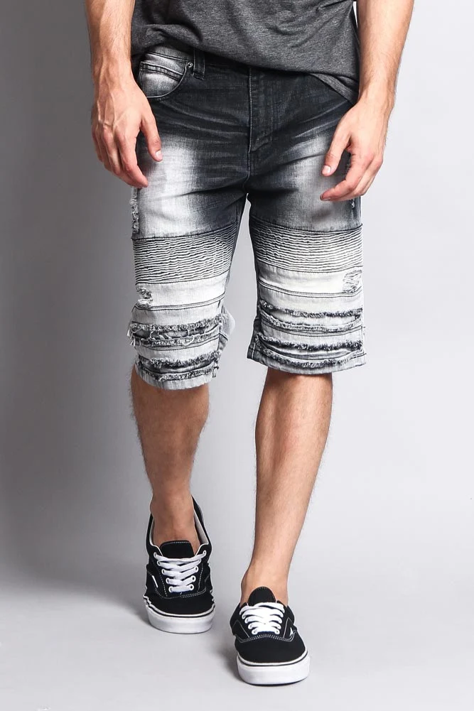 Gradation Wash Biker Shorts - Image 6