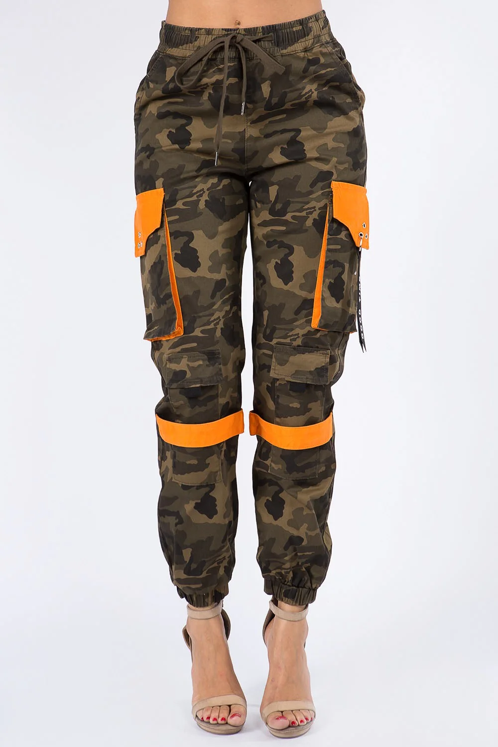 High Waist Utility Cargo Joggers - Image 6