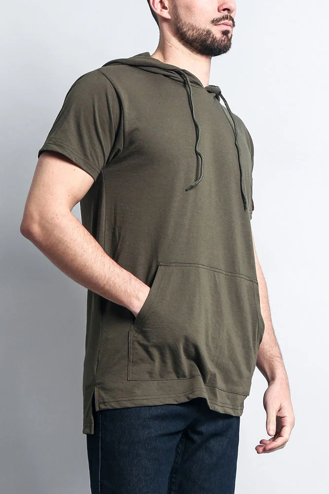 Hooded MA-1 Bomber Flight Style T-Shirt - Image 28