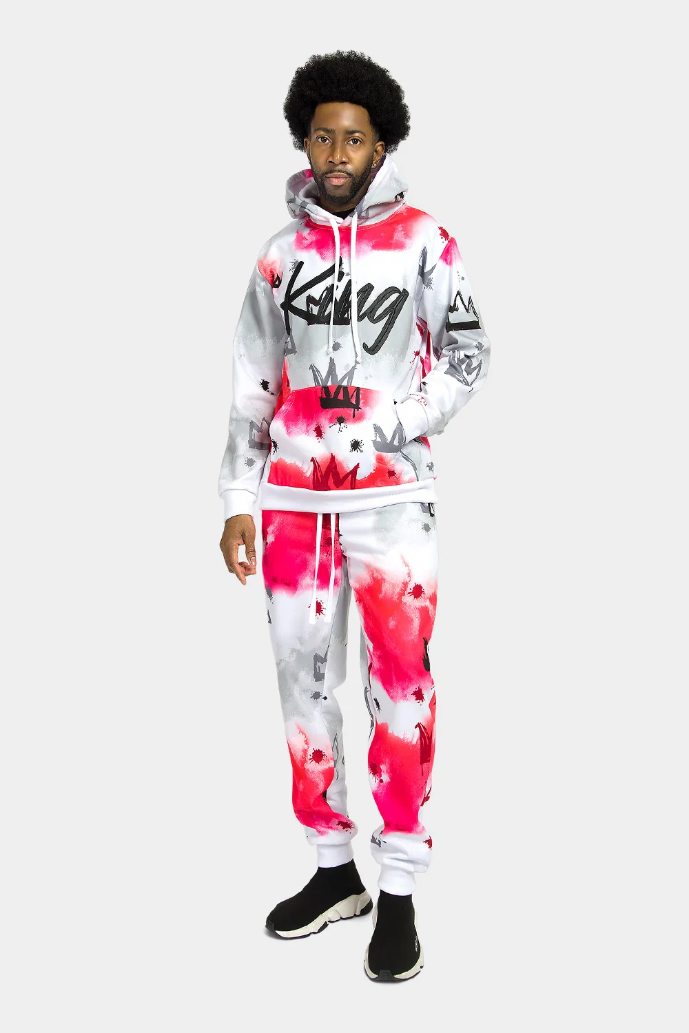 King Tie Dye Fleece Set - Image 11