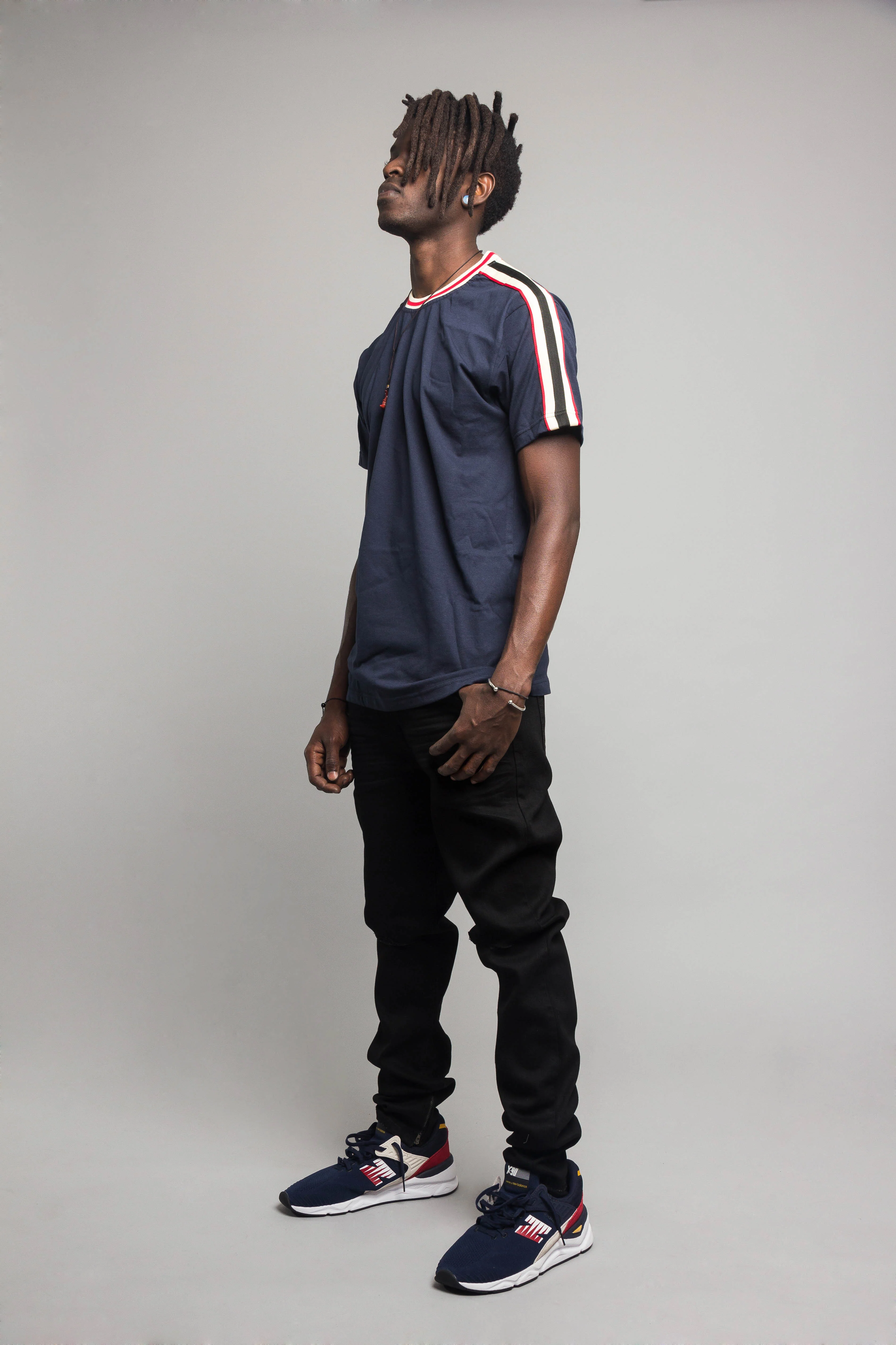 Knee Cut Denim Skinny Jeans - Image 11