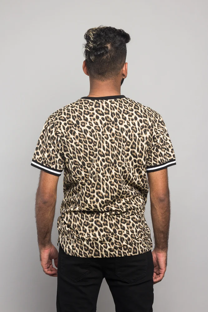 Animal Print Jersey T-Shirt - Image 3
