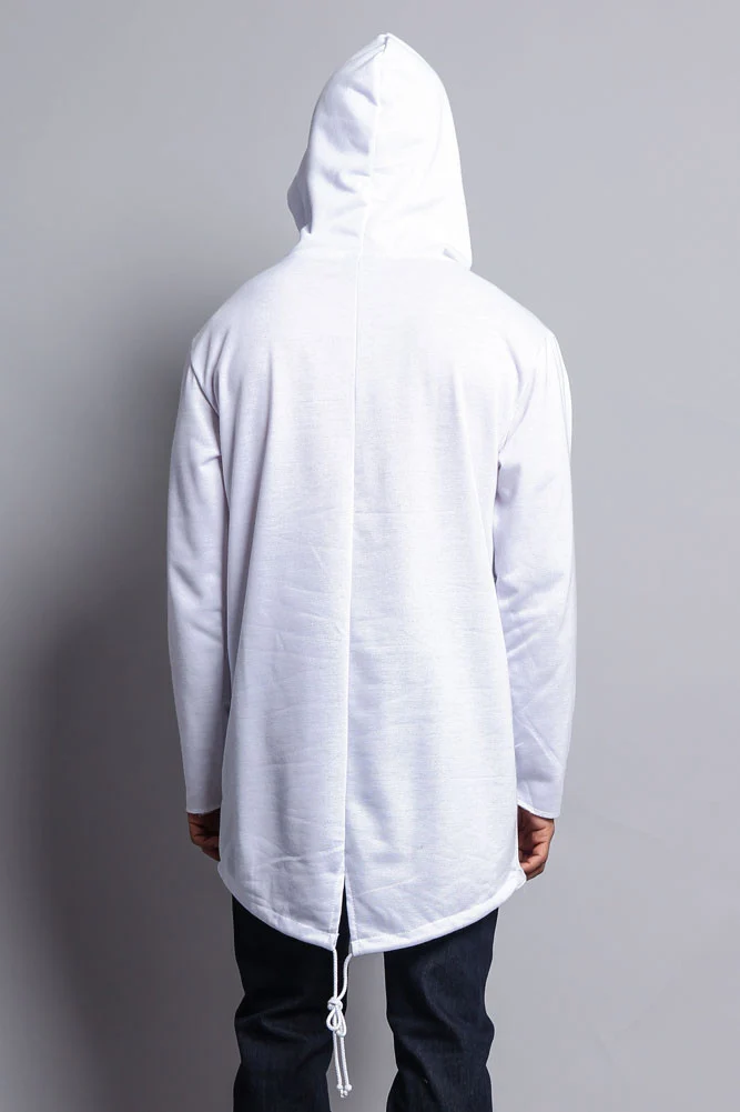 Long Length Fishtail Pullover Hoodie - Image 43