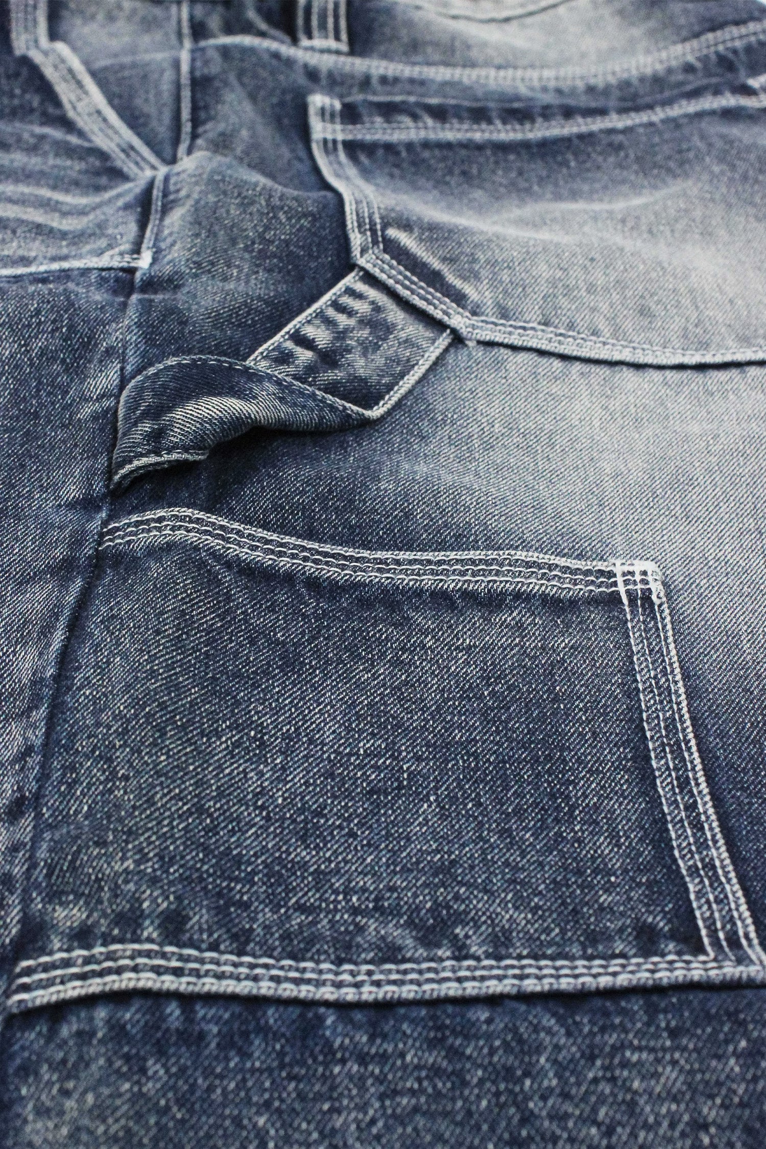 Men's Baggy Fit Carpenter Denim Jeans - Image 5
